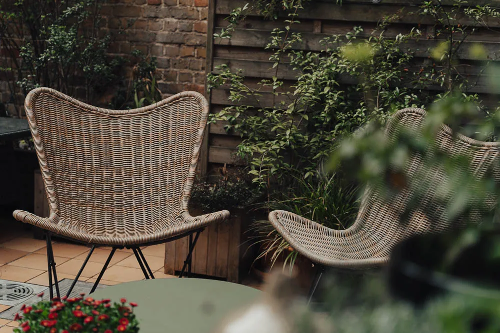 Quiet courtyard